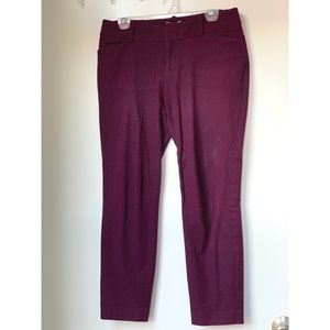 Merona (Target Brand) Stretch Crop Work Pants